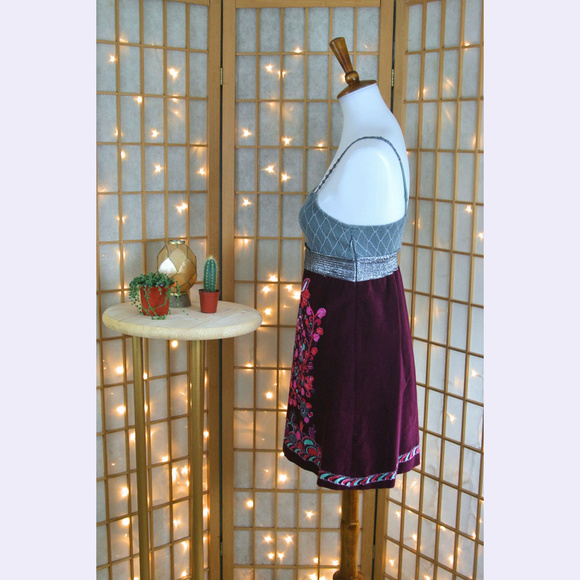 Free People velvet dress - Picture 4 of 6